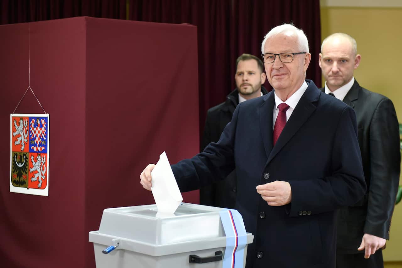 Presidential candidate Jiri Drahos.