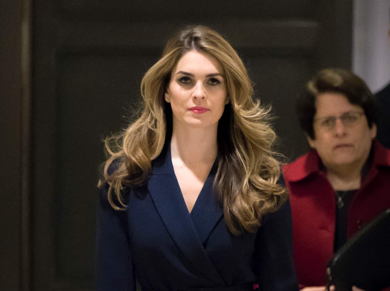 White House Communications Director Hope Hicks, one of President Trump's closest aides and advisers.