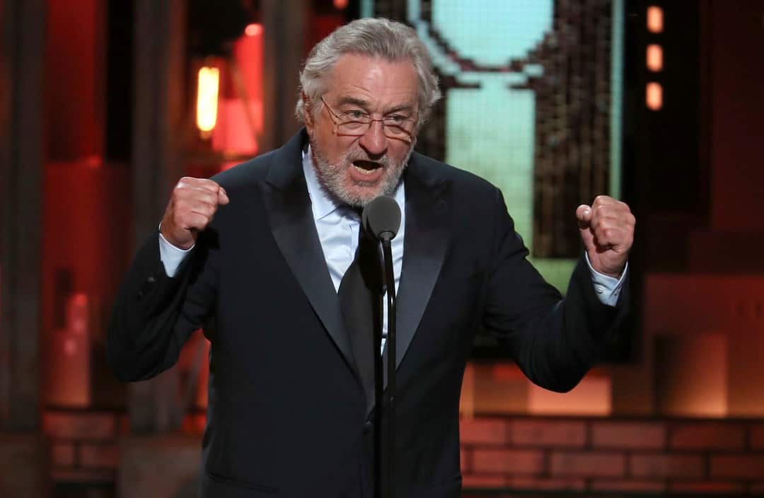 Robert De Niro at the 72nd annual Tony Awards.