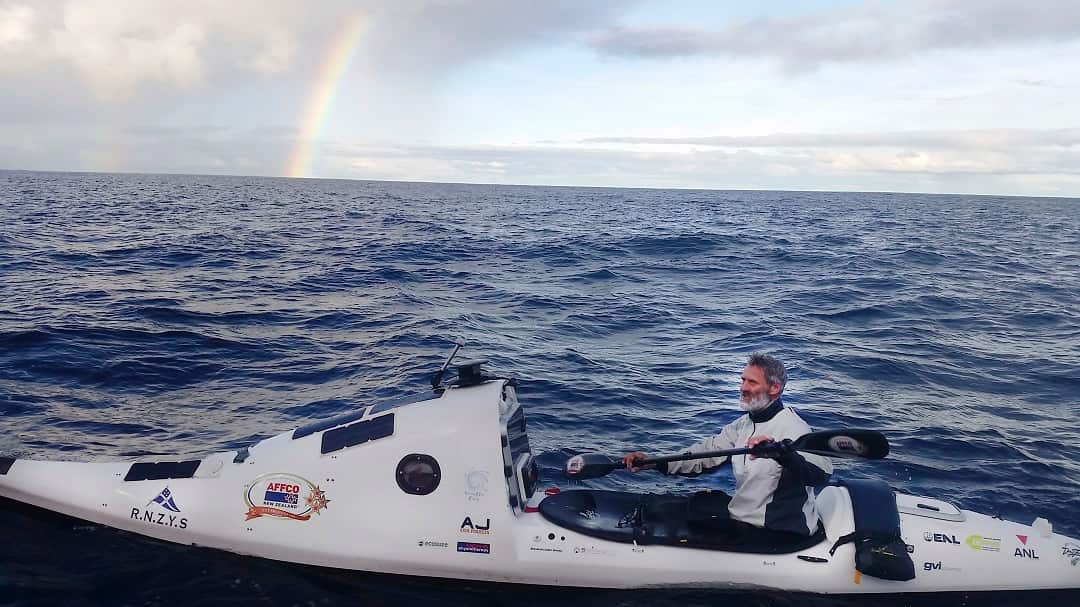 Scott Donaldson at sea.