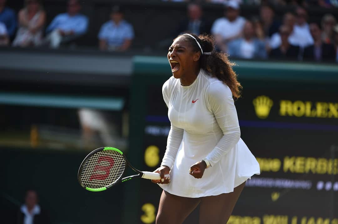 Serena Williams during the final.