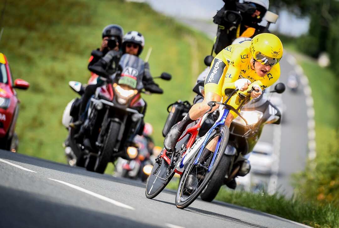 Great Britain's Geraint Thomas team Sky.