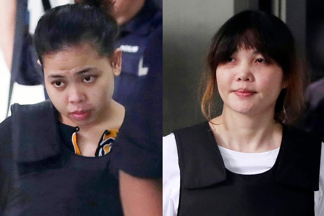 Indonesian Siti Aisyah and Doan Thi Huong.