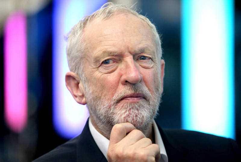 UK Labour leader Jeremy Corbyn.