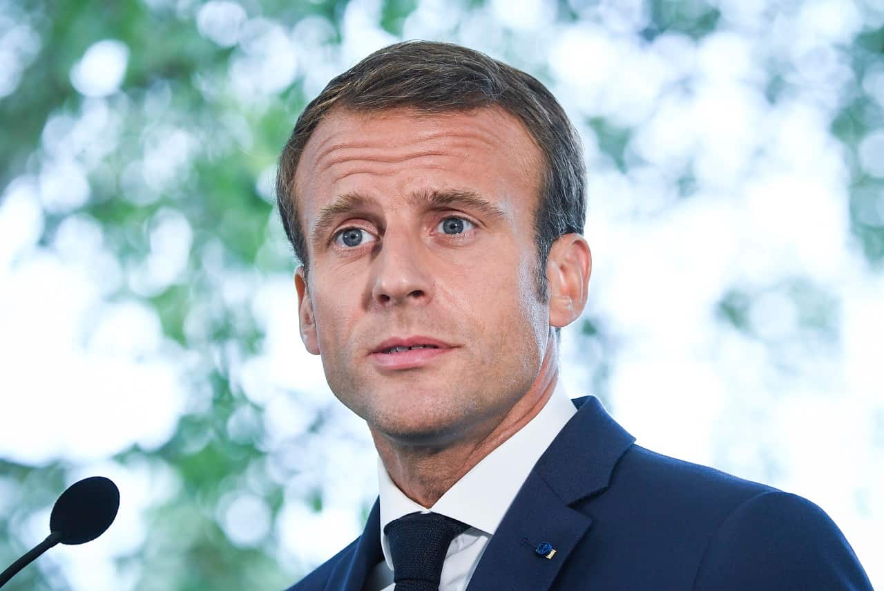French President Emmanuel Macron.