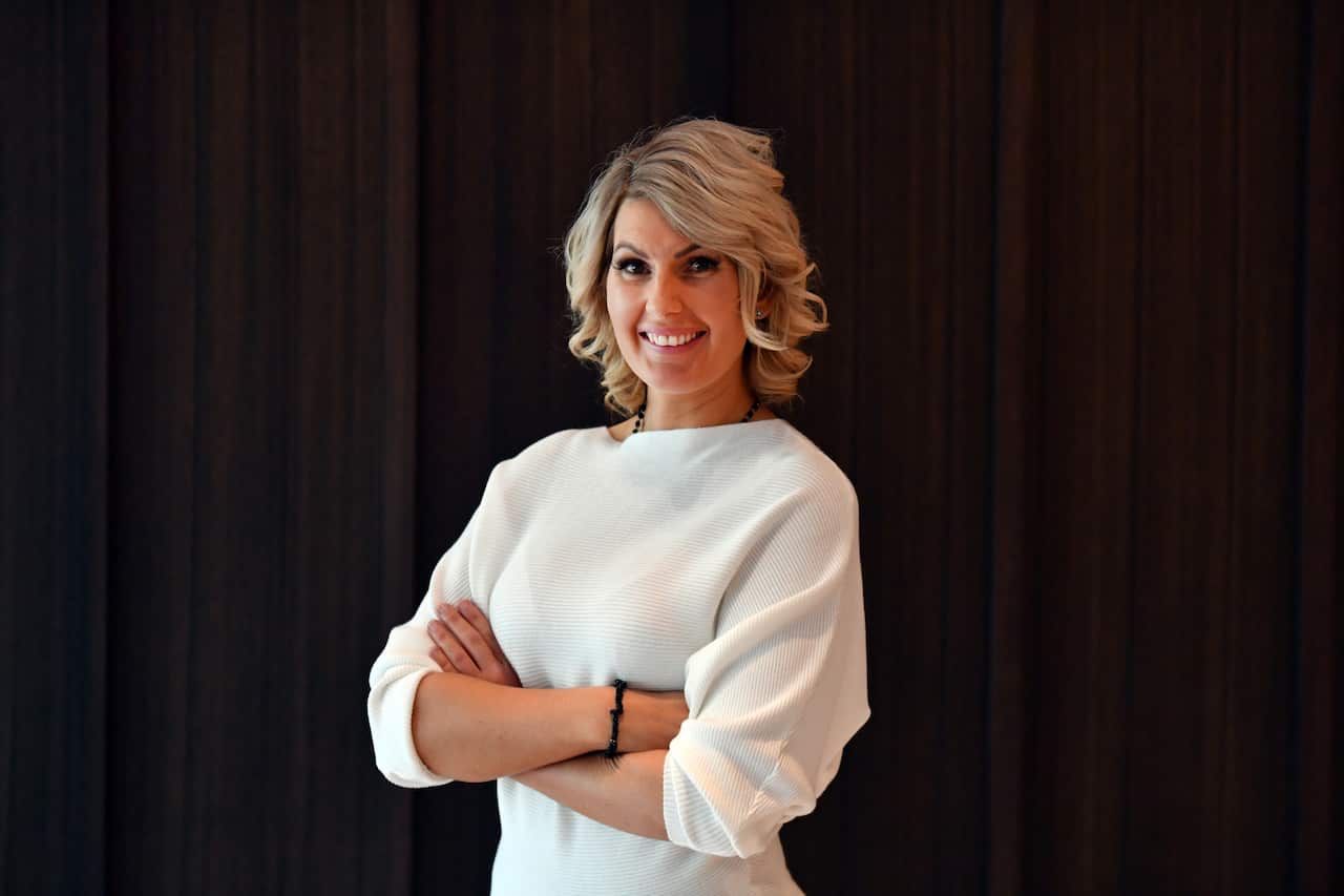 Senior Constable Stephanie Borchorsky received the National Police Bravery Award after she saved two children, whose father tried to set them on fire in 2015.