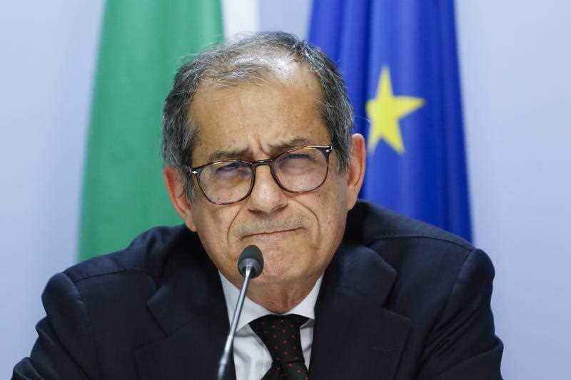 Italian Minister of Economy and Finance Giovanni Tria