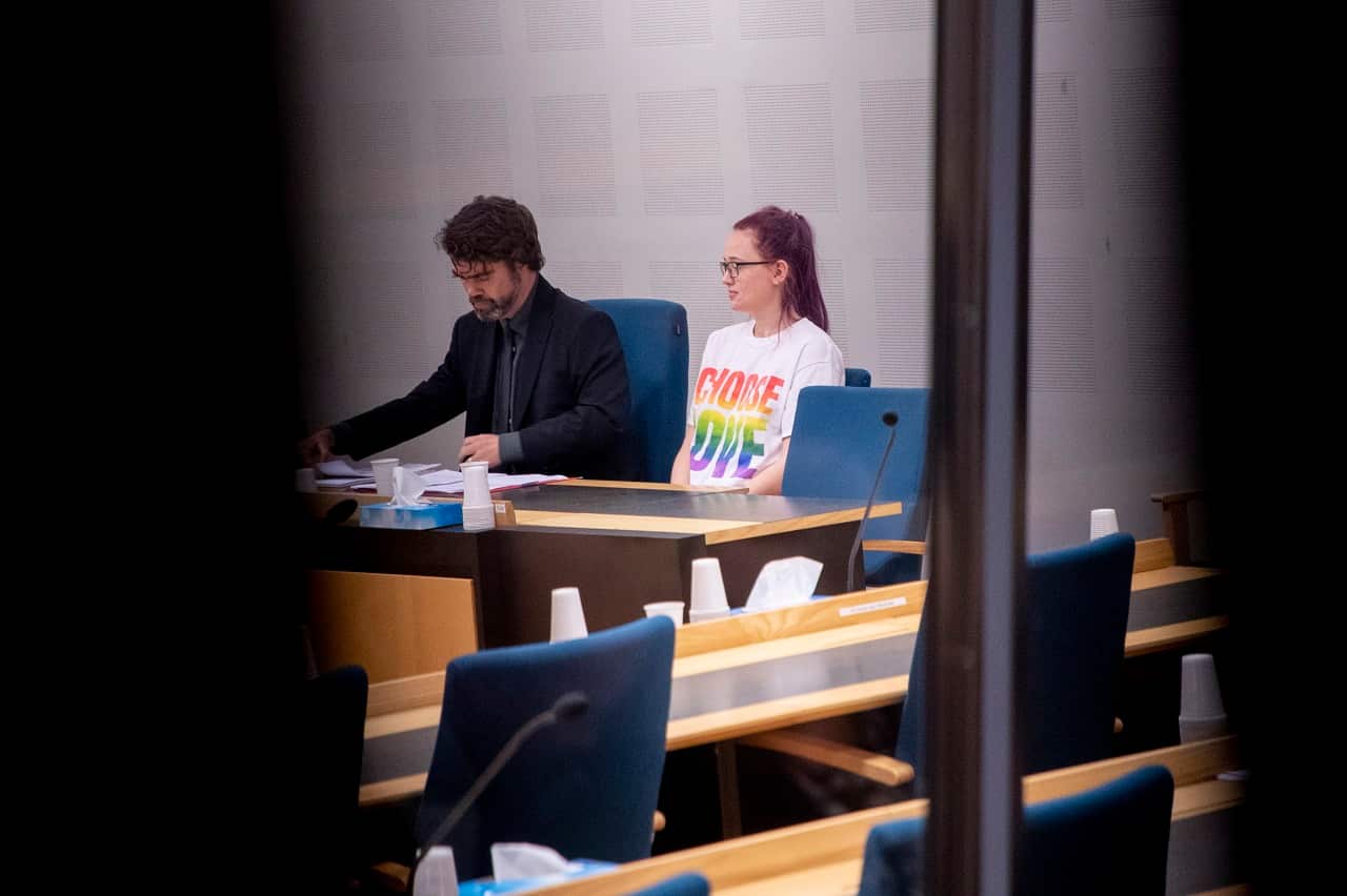 Elin Ersson was charged with violations of the Aviation Act.