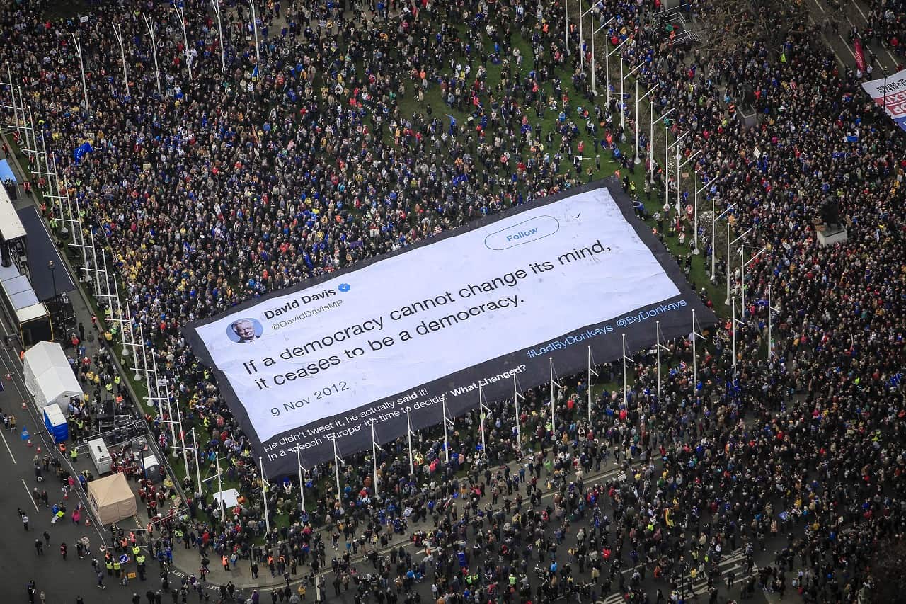 London Brexit march