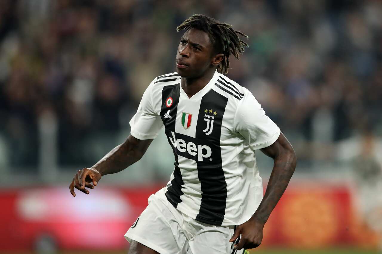 Juventus' teenage striker Moise Kean endured monkey chants from opposition fans last month.