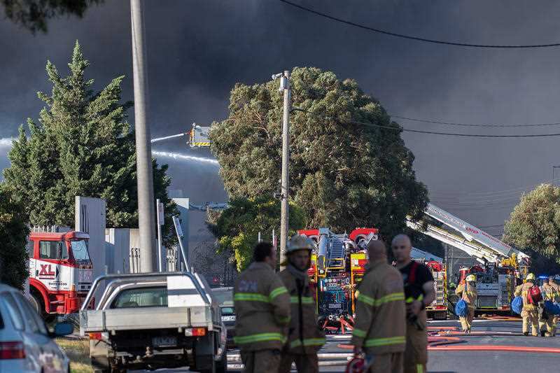 Melbourne fire