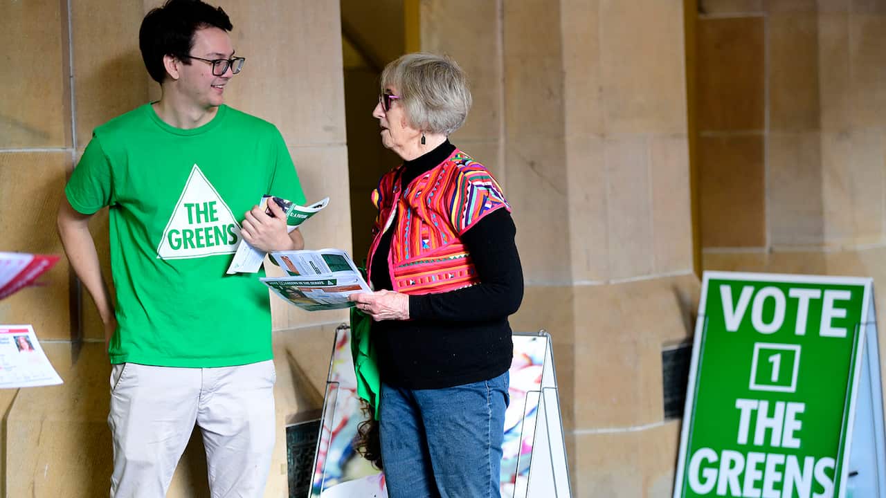 Greens support