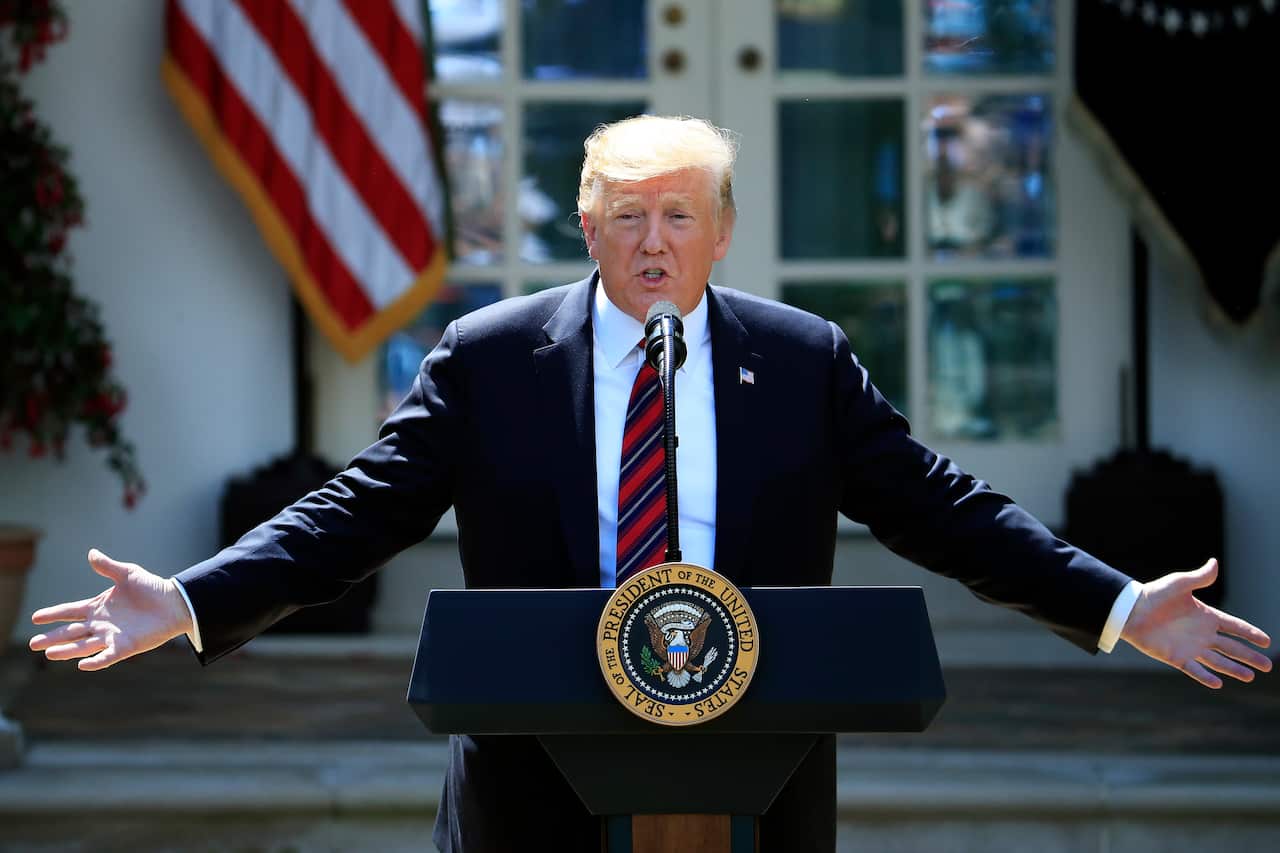 US President Donald Trump.
