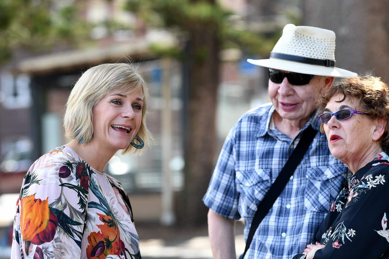 Independent candidate for Warringah Zali Steggall on Sunday.