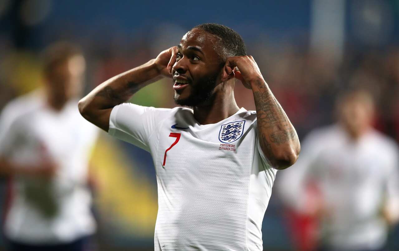 Manchester City star Raheem Sterling calls for tougher action to deal with racism in the sport, May 2019. 