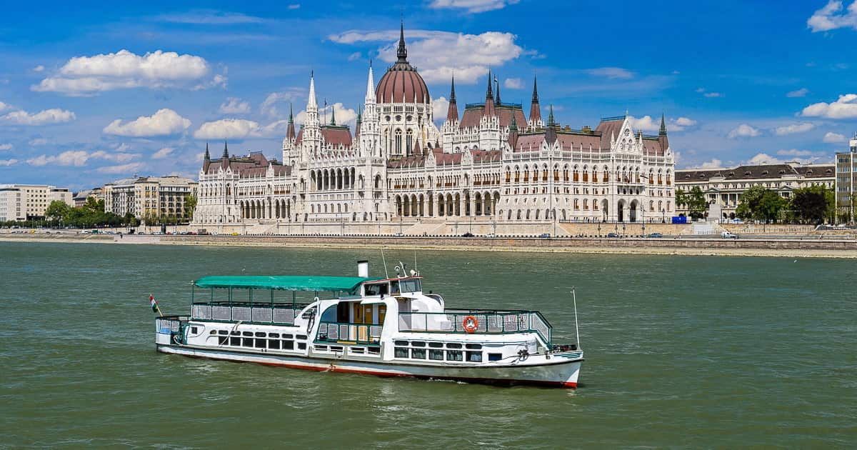 An undated file photo of the boat in River Danube.