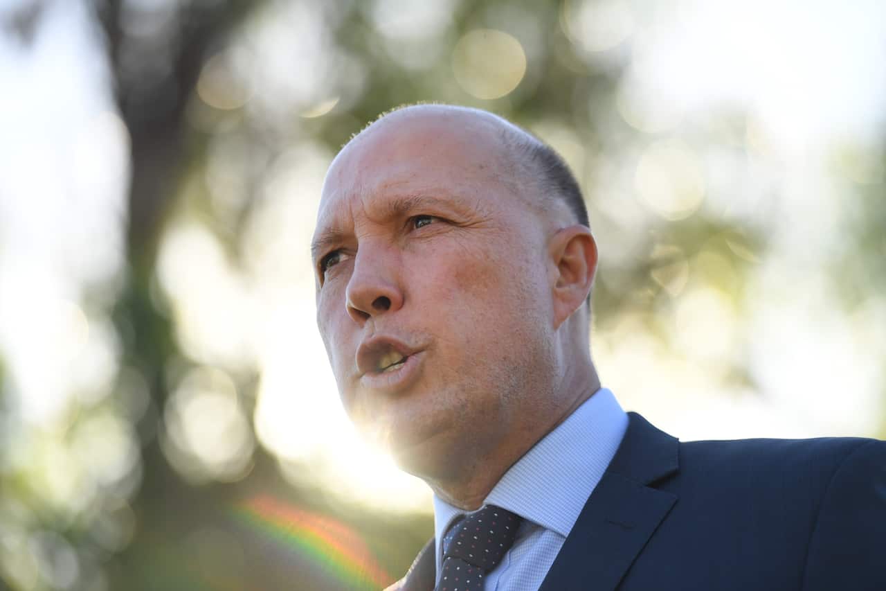 Home Affairs Minister Peter Dutton has claimed asylum seekers are denying transfers to the US because of Australia's medevac laws.