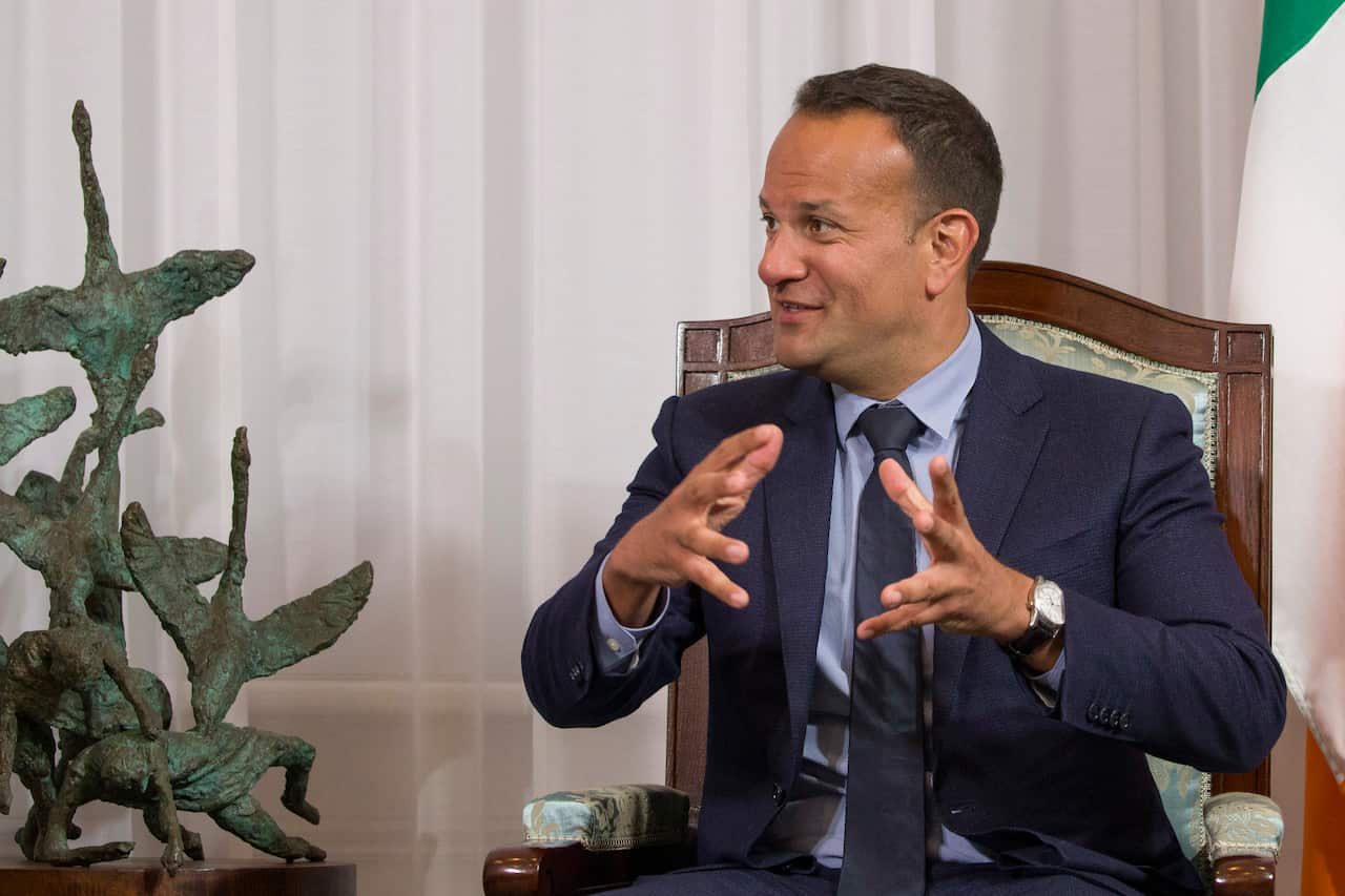 Irish Prime Minister Leo Varadkar speaks to Donald Trump.