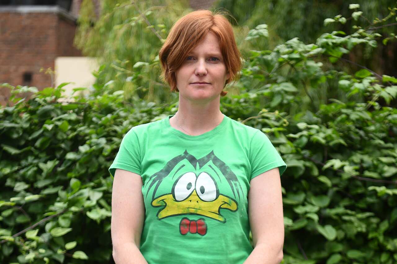 Greenpeace activist Janet Barker, who was manhandled by Foreign Office minister Mark Field.