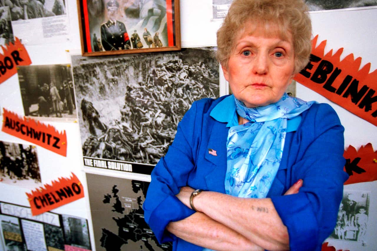 Polish immigrant Eva Mozes Kor is shown at the C.A.N.D.L.E.S. Museum in Terre Haute.
