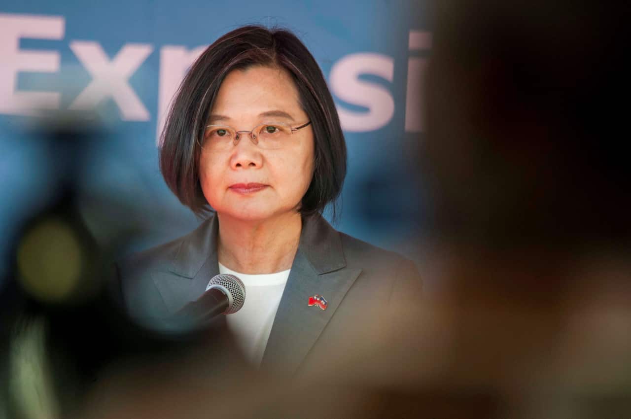 Taiwan's President Tsai Ing-wen.