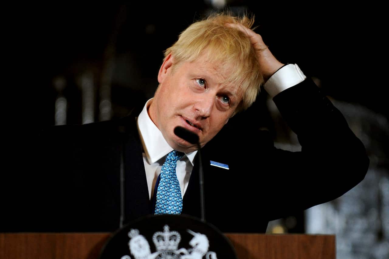 British Prime Minister Boris Johnson.