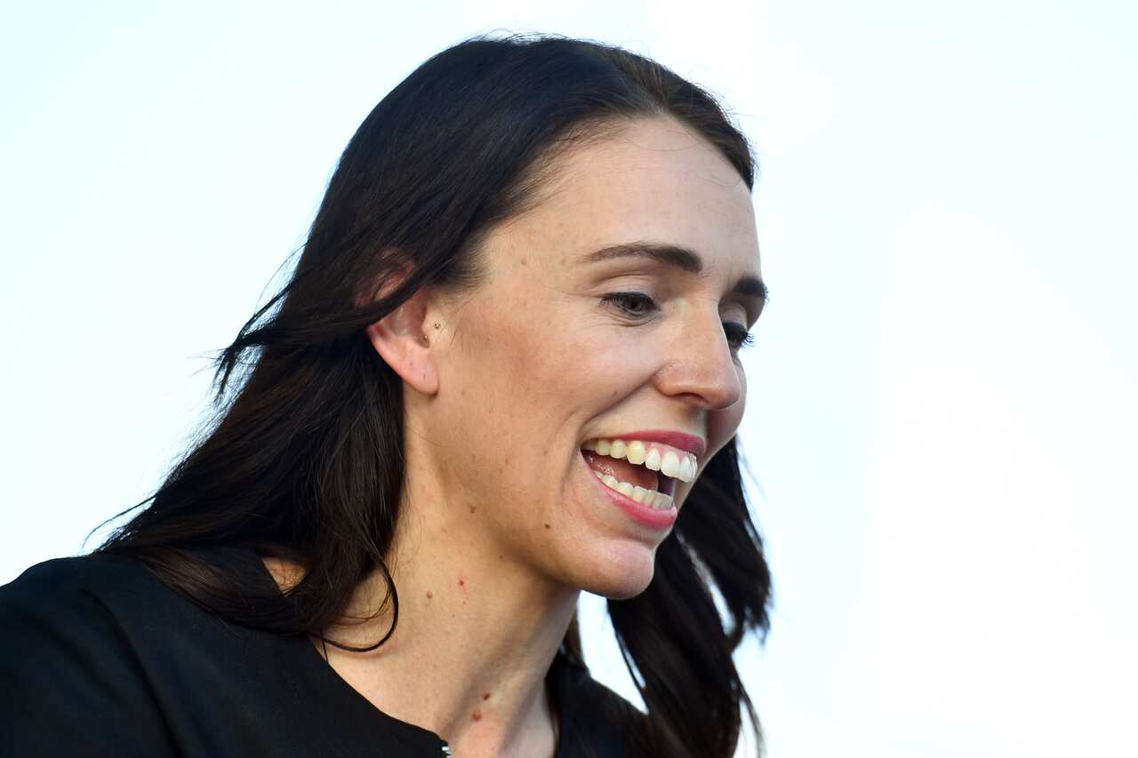 Jacinda Ardern.