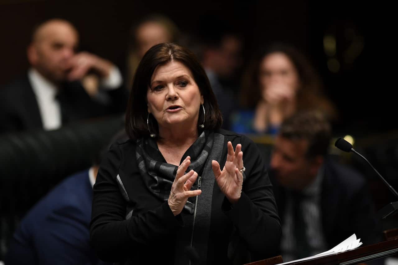 NSW South Coast MP Shelley Hancock, pictured in 2019, is urging locals to get tested for COVID-19 after a potentially infectious person visited the region.