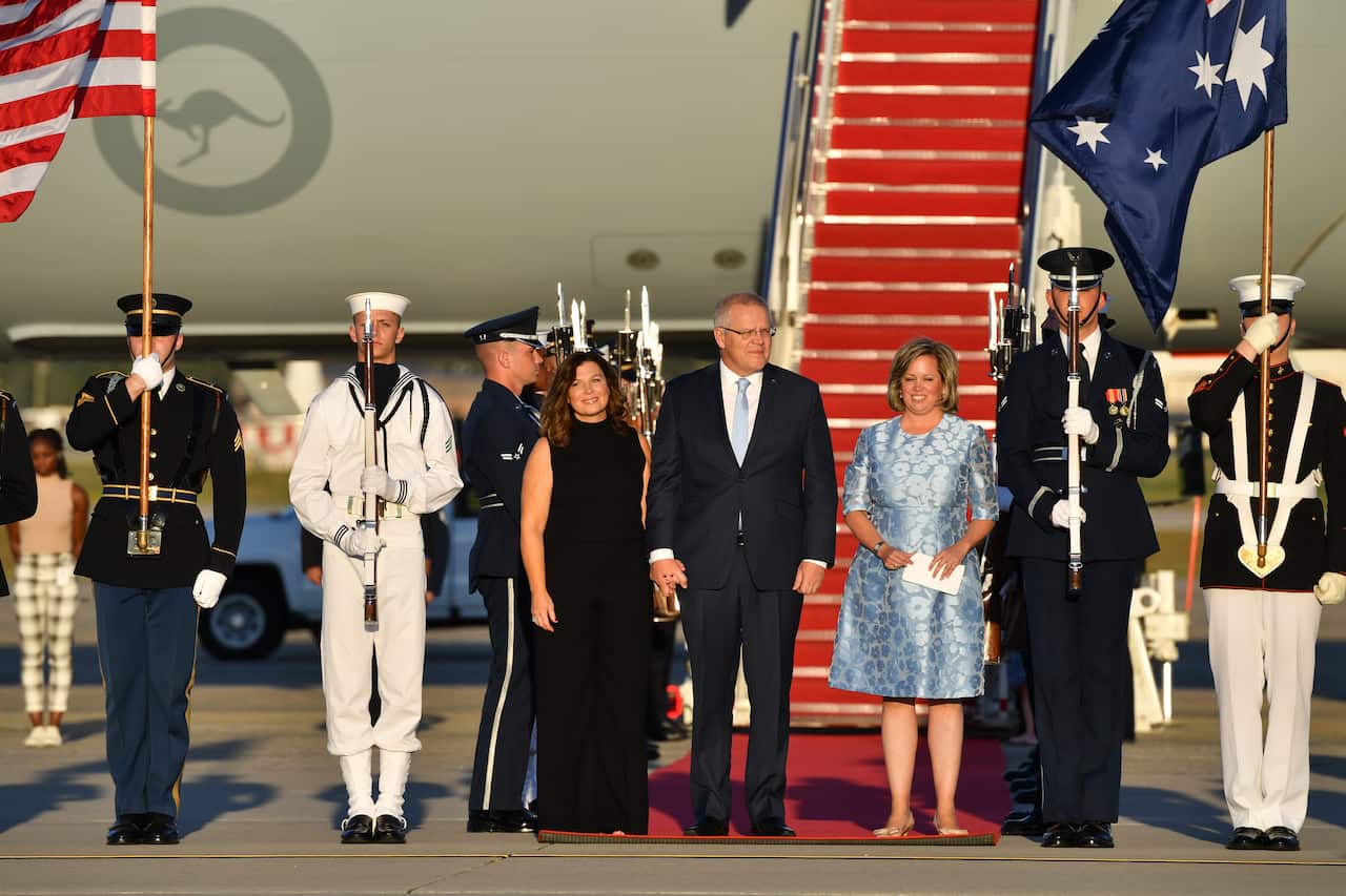 Prime Minister Scott Morrison said the United States has no more steadfast friends than Australia.