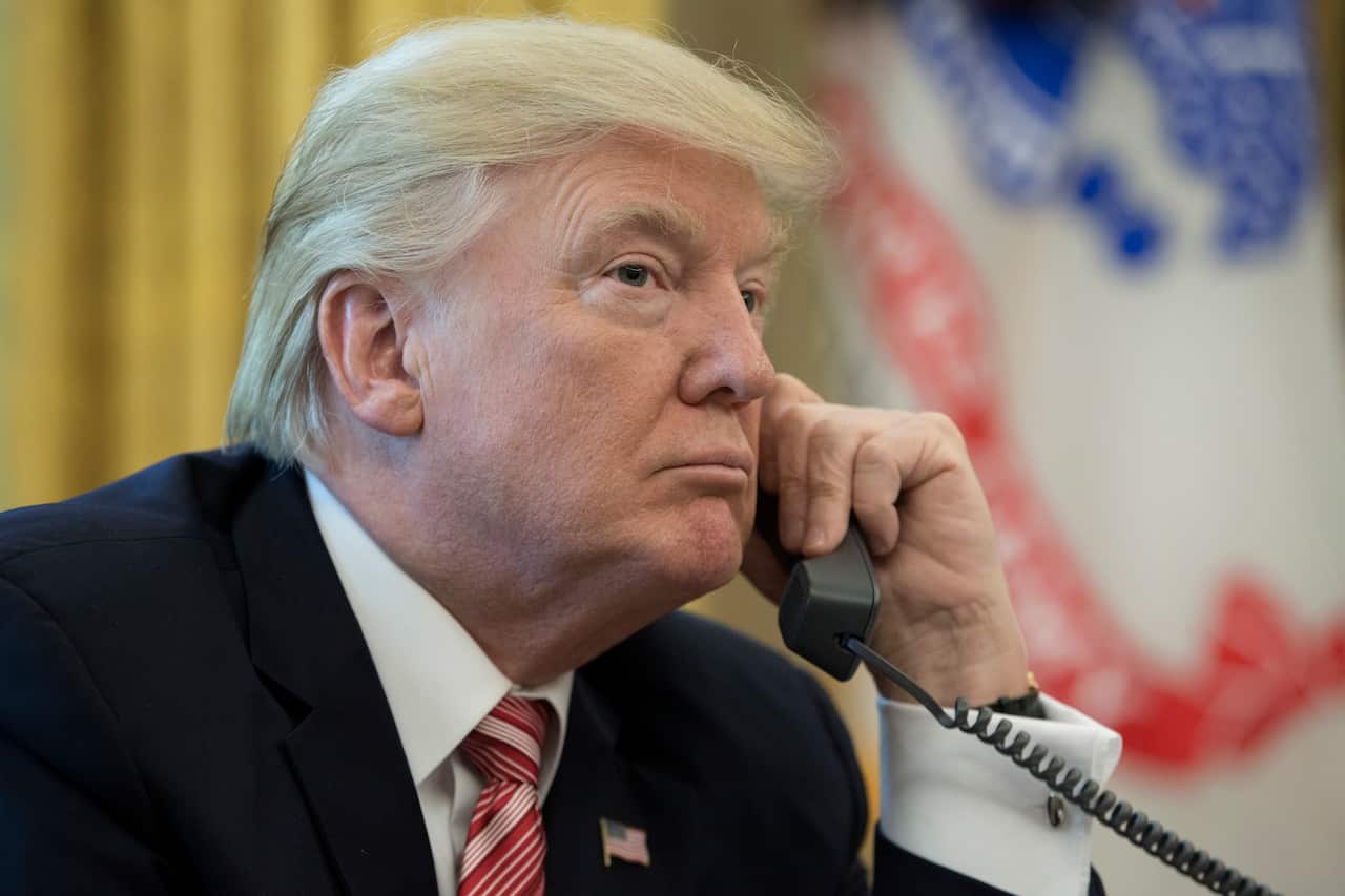 US President Donald J Trump.