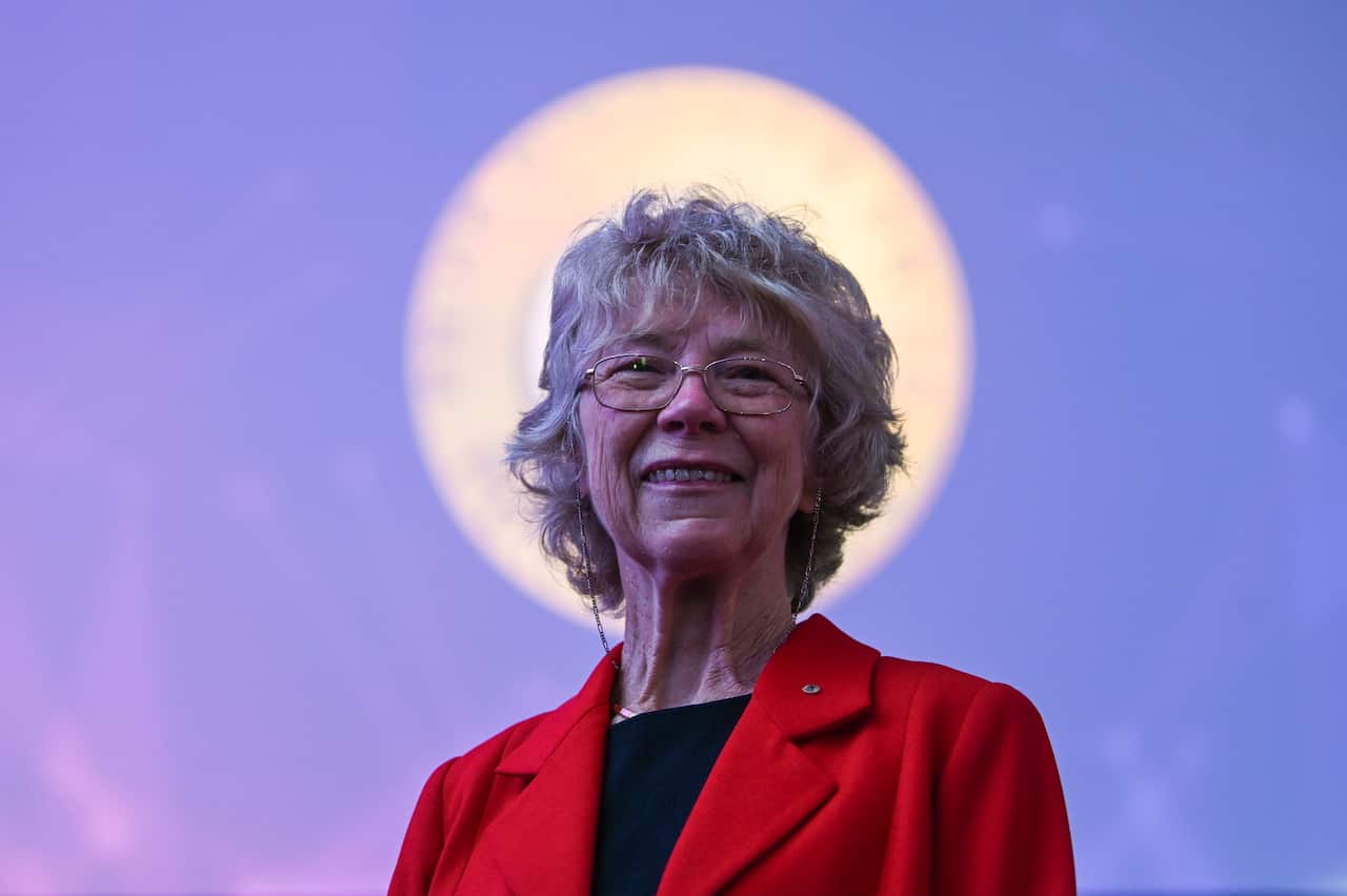 Winner of the Prime Minister's Prizes for Science Emeritus Professor Cheryl Praeger.