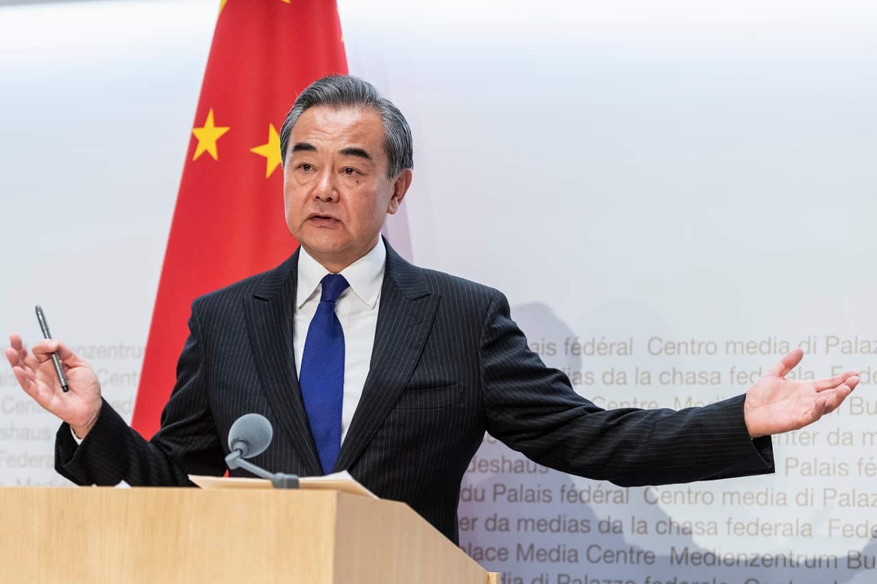 China's Foreign Minister Wang Yi has taken aim at western nations critical of Beijing, including Australia.
