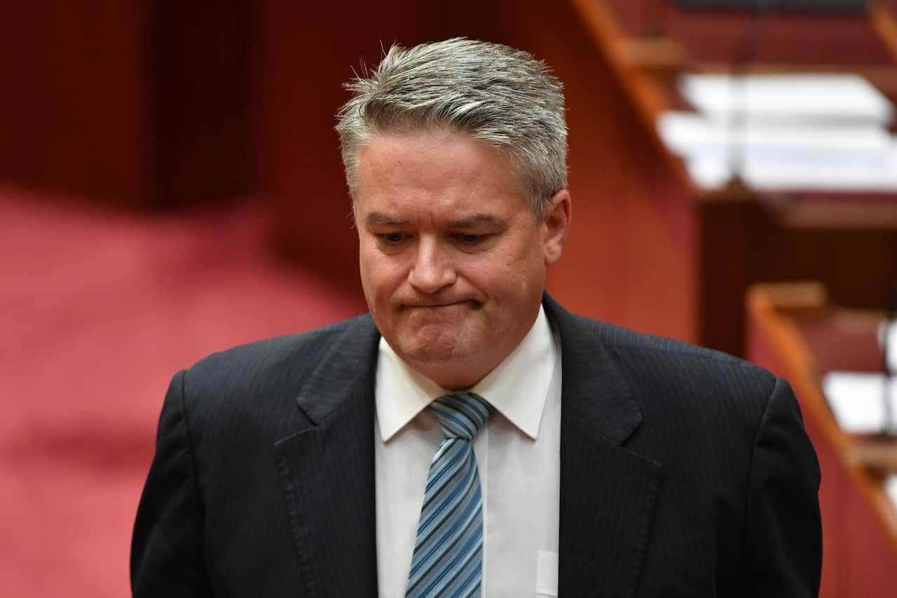 Finance Minister Mathias Cormann has effectively ruled out any amendments to the repeal bill.