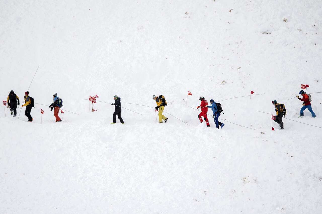 Six people have been rescued and authorities fear several others may be buried.