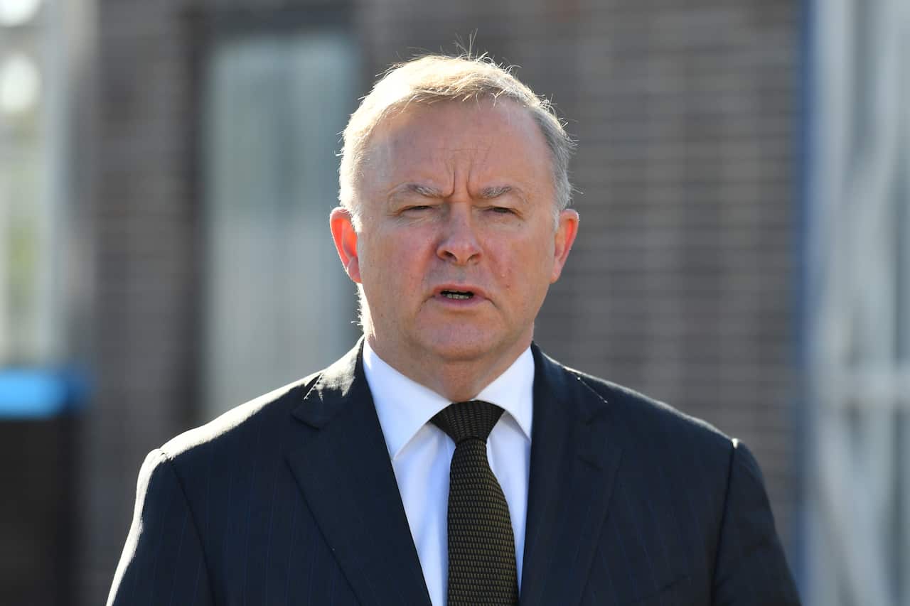Leader of the Opposition Anthony Albanese.