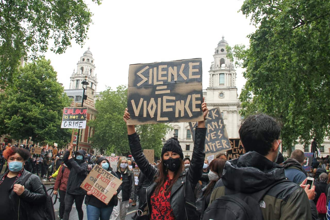 Thousands gathered in London.