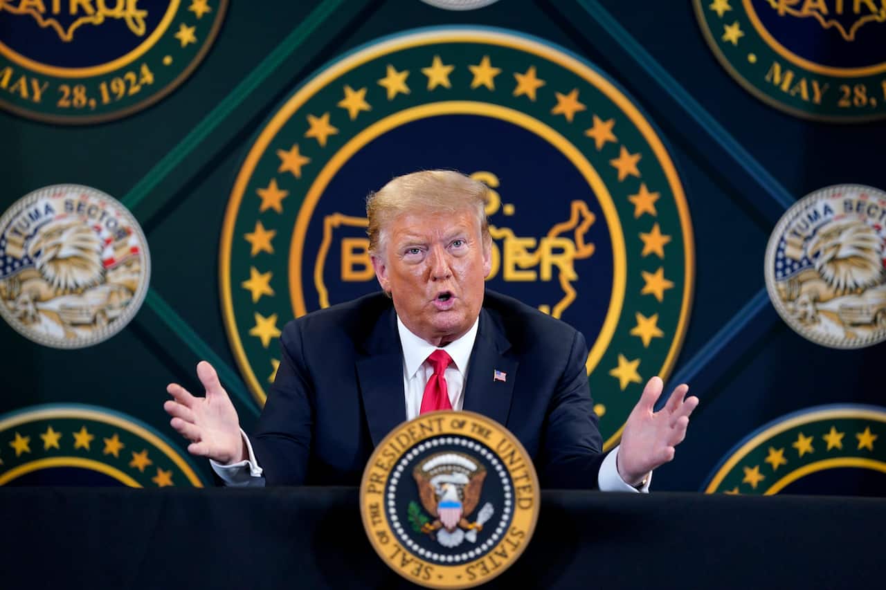 President Donald Trump vowed via Twitter that anyone who vandalizes "any monument, statue or other such federal property" will face jail time.