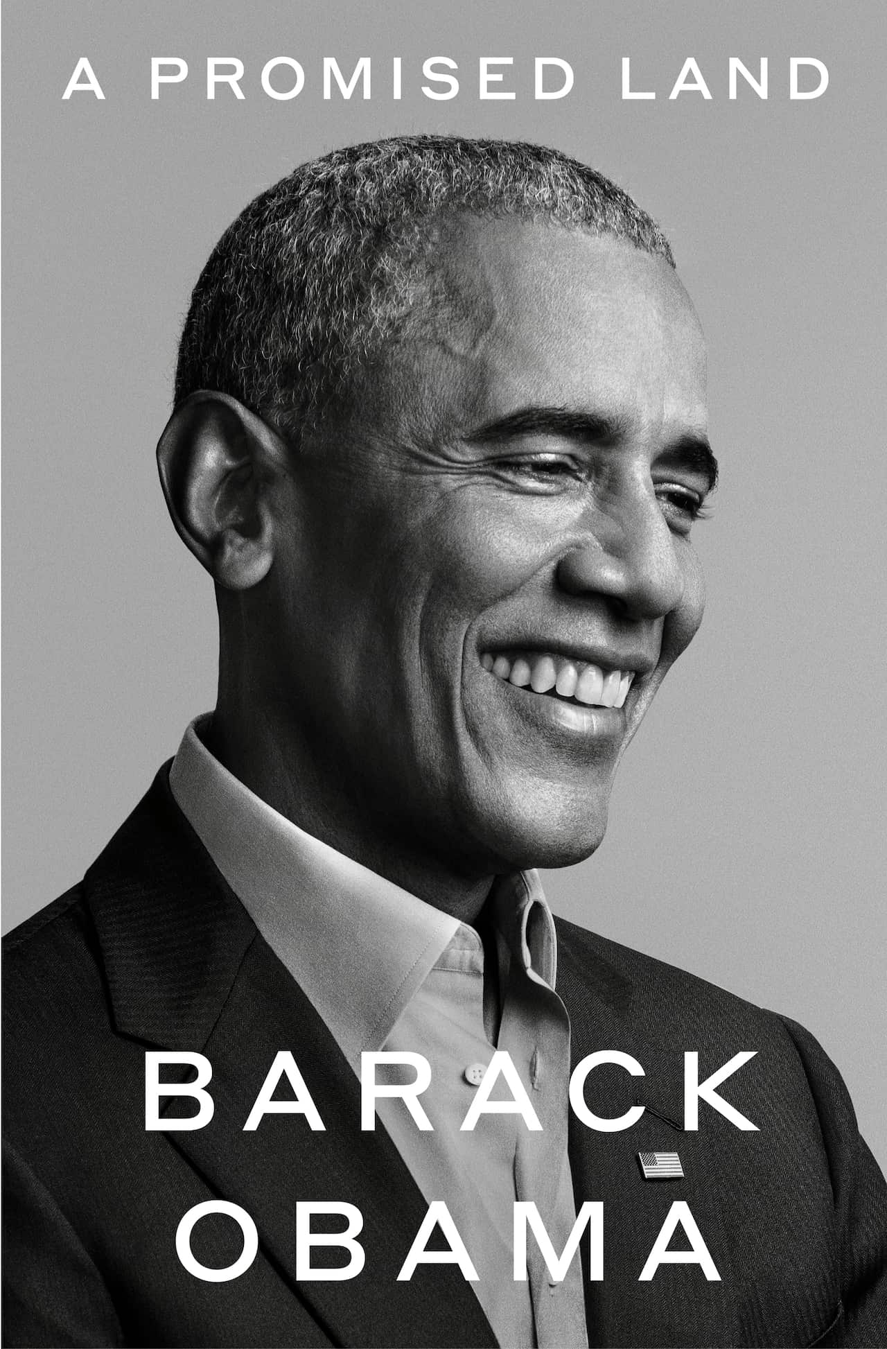 This photo provided by Random House shows the cover of “A Promised Land." The first volume of former President Barack Obama’s memoir is coming out Nov. 17, two weeks after Election Day. (Pari Dukovic/Random House via AP)