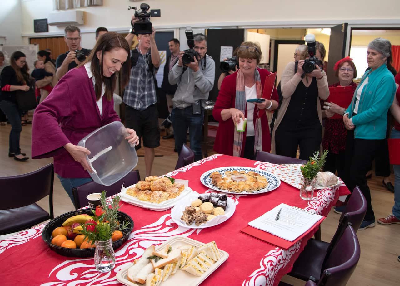 Jacinda Ardern.