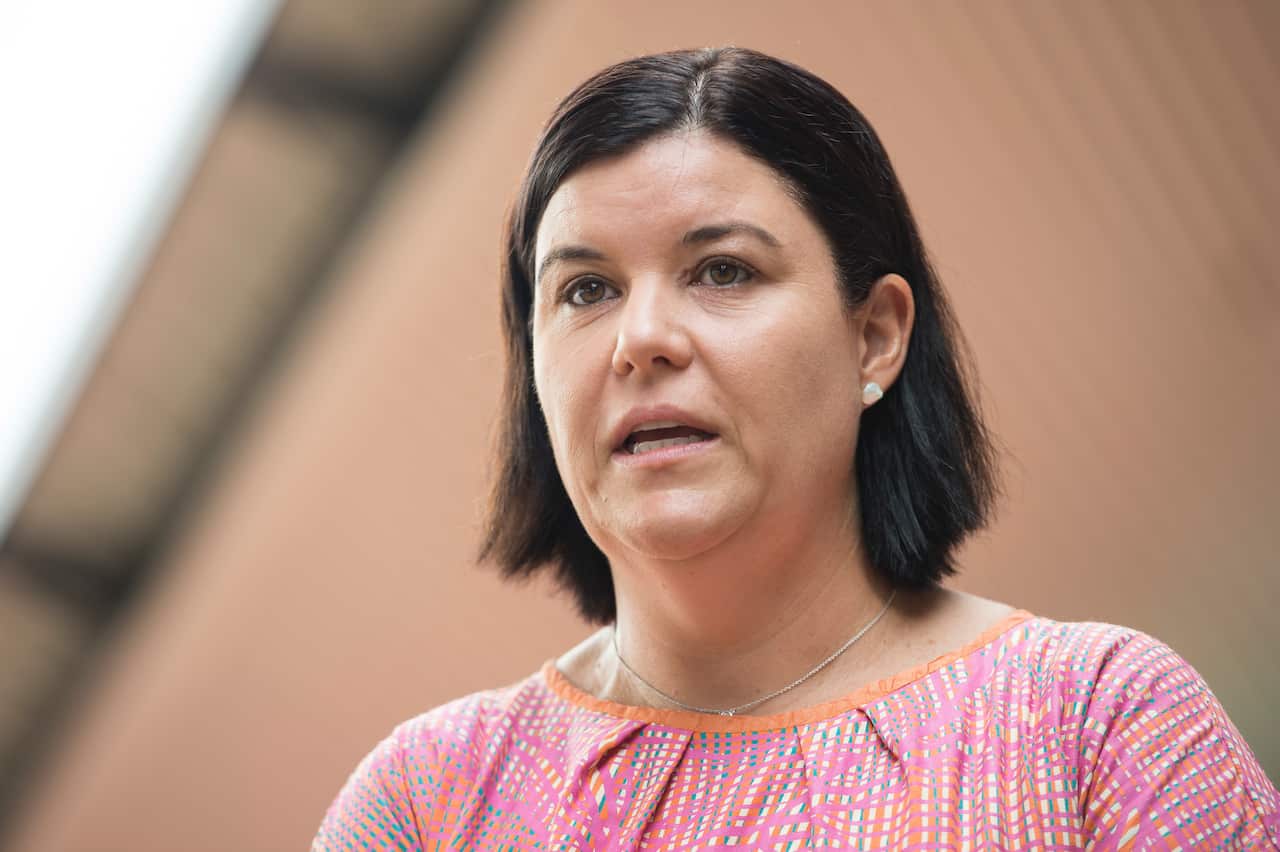 Health Minister Natasha Fyles