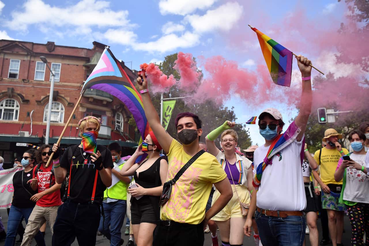 The march was granted a last-minute public health exemption on Friday.