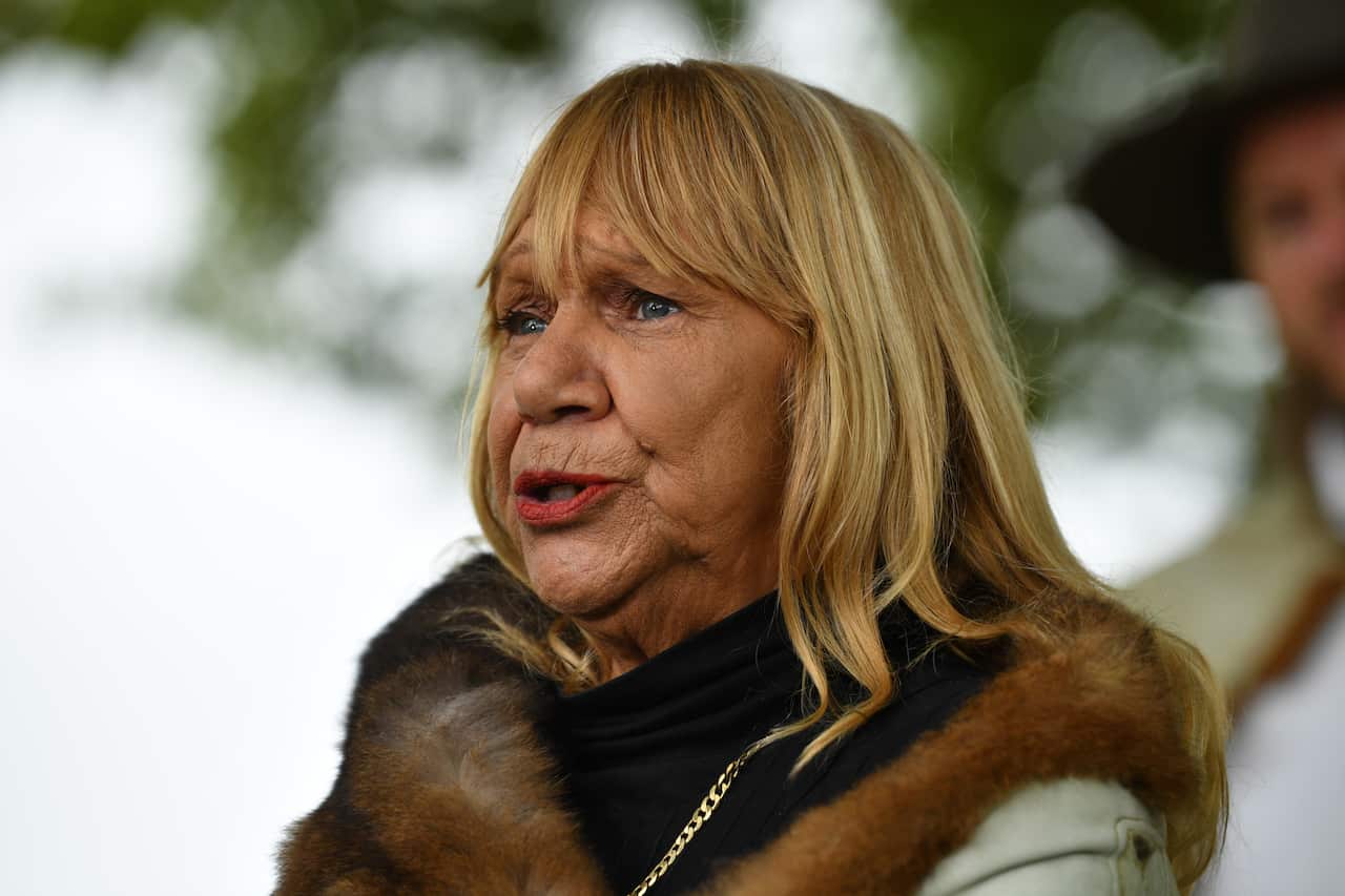 Co-chair of the First Peoples' Assembly of Victoria, Auntie Geraldine Atkinson.
