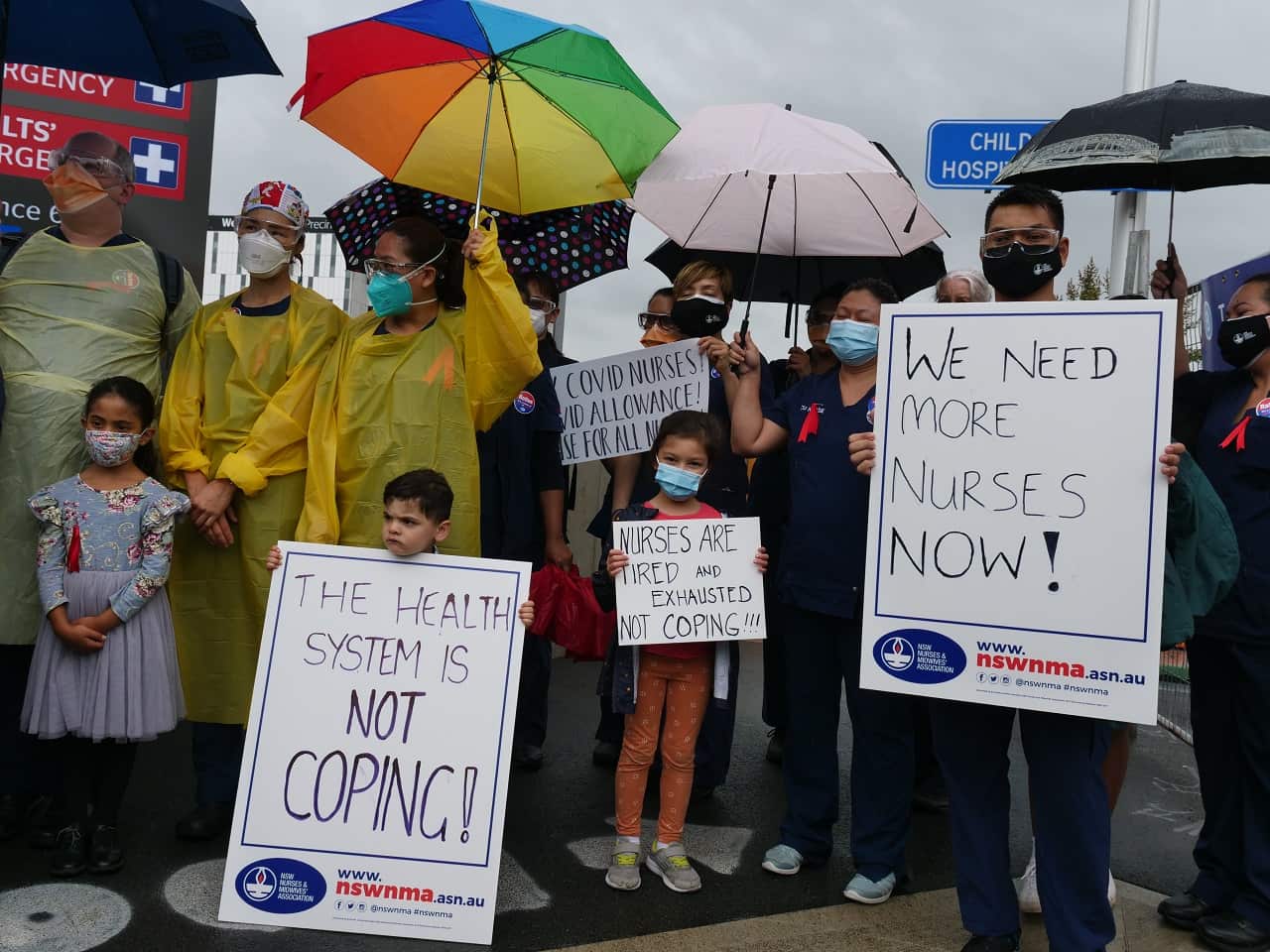 The NSW Nurses and Midwives' Association says  staffing levels in NSW hospitals are at crisis point.