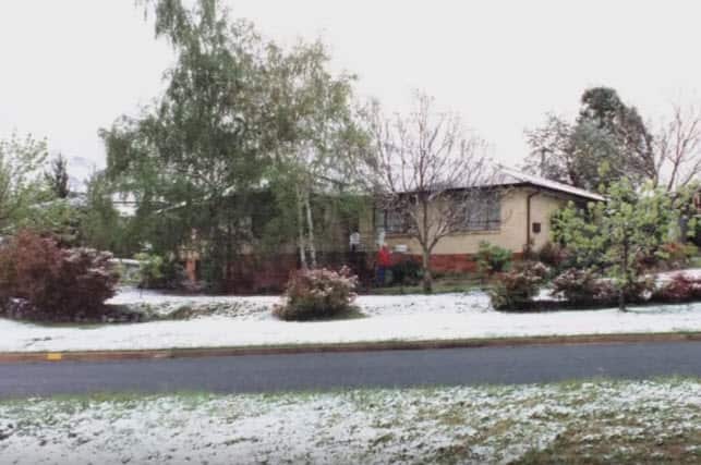 Tania Evans' family home in Canberra.