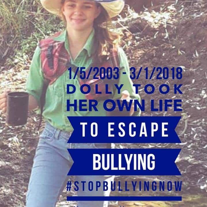 The Facebook photo used by Dolly Everett's family.