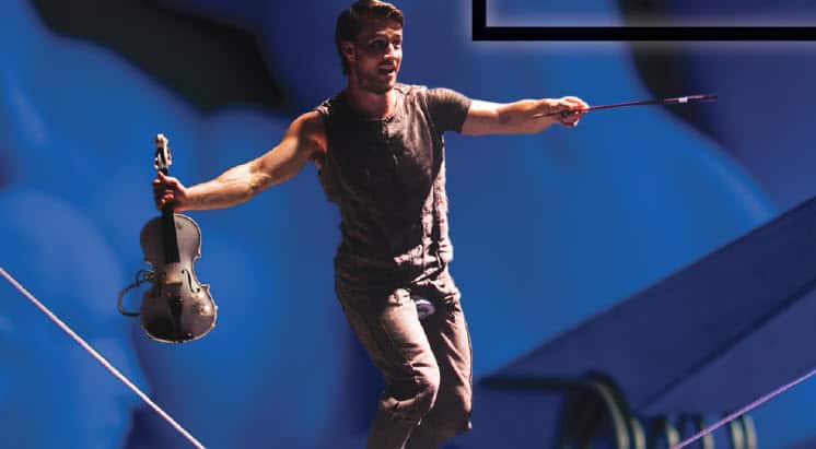 Alex Weibel Weibel performs.