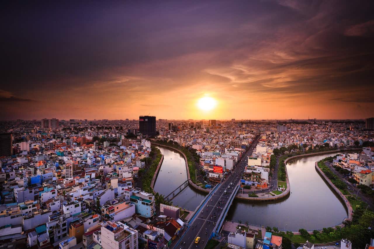Much of Ho Chi Minh City could disappear, according to researchers.