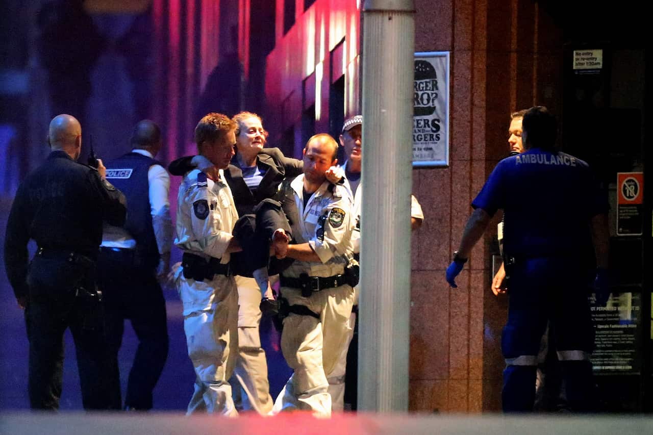Sydney siege - police storm Lindt cafe