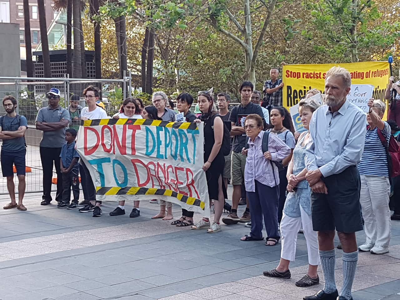 The Sydney protest. 
