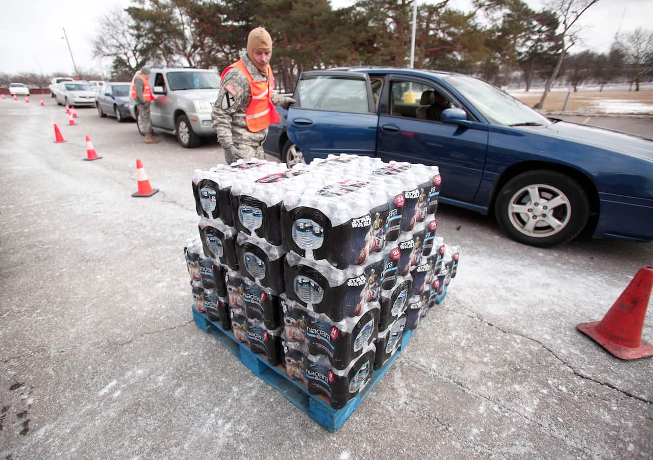 Jesse Jackson Leads Rally Protesting Flint Water Crisis